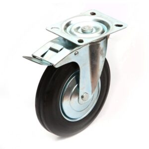 Roue pivotante avec frein 125RNS3B